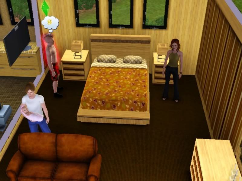 Mod The Sims Why is my sim glowing red?