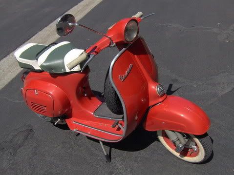 (fine, Alkaline Trio too). MY VESPA IS BACK ON THE STREETS! the weather got 