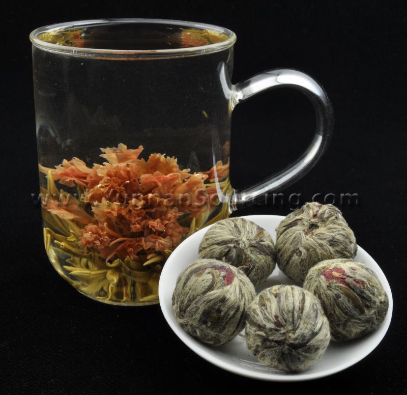 flowering tea balls