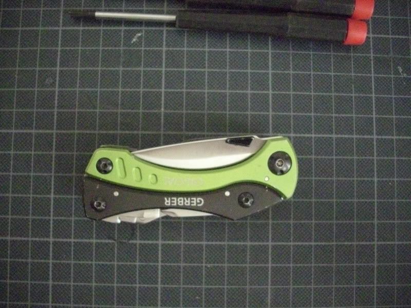 Gerber Crucial Screw sizes?