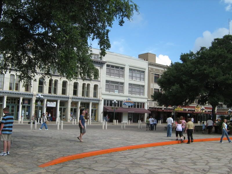 Alamo Plaza Looking West