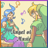 Legend of Zelda Icon Link Nayru