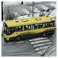 One City Bus colored
