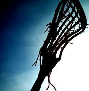 girls lacrosse silhouette