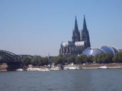 by the river of Rhein