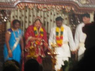 Bride, Groom & Rajesh