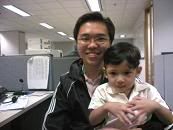 Me with Suhaimi's Son ^^