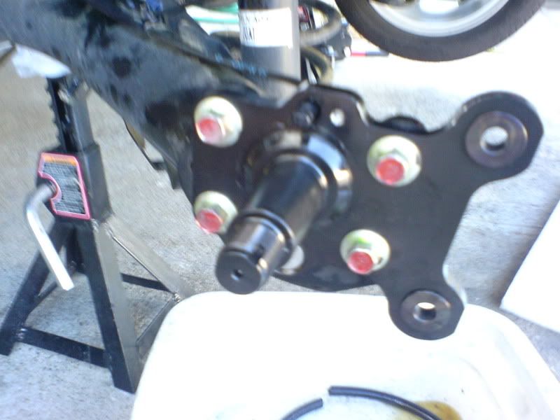 Honda fit rear brake disc conversion #7
