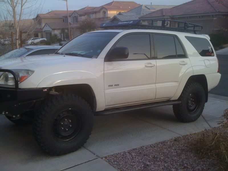 Recommended tires toyota 4runner