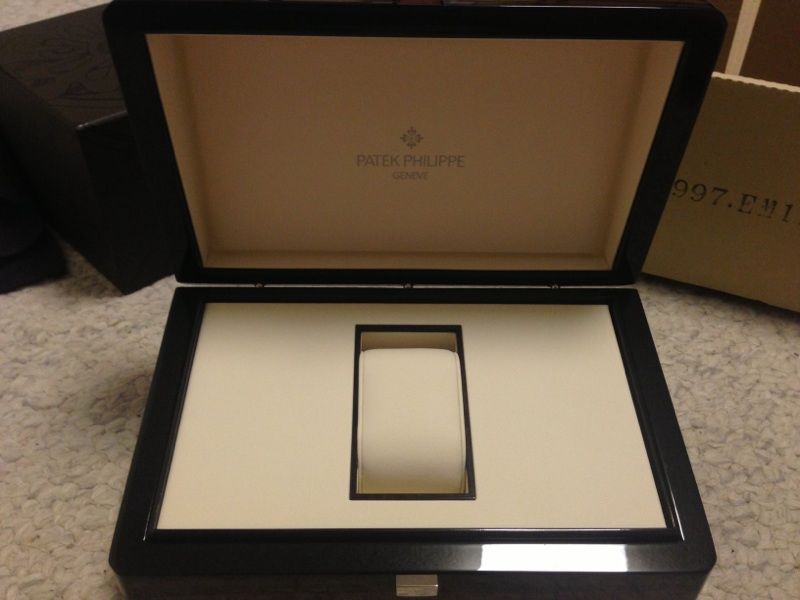 FS patek Philippe box, Raymond Weil watch winder, Hamilton display paper weights WatchUSeek