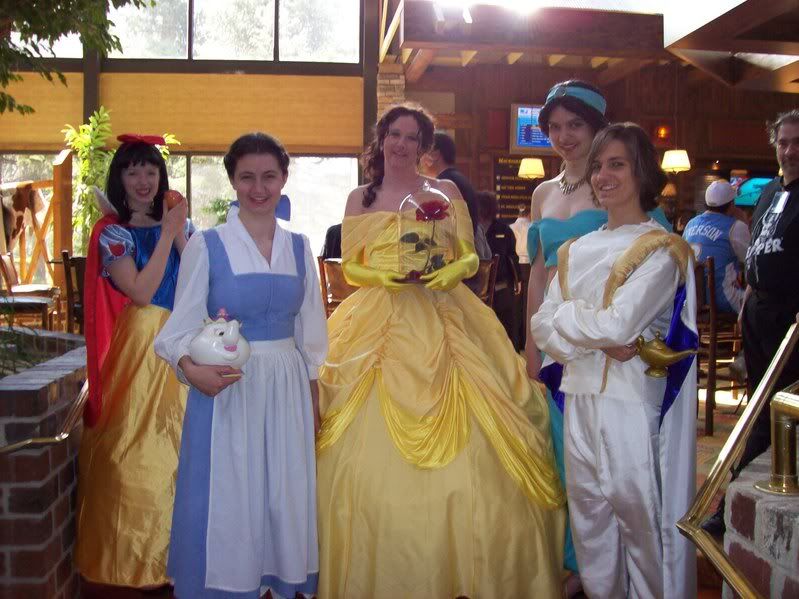 Now, for something completely different, I present us as Disney Princesses!