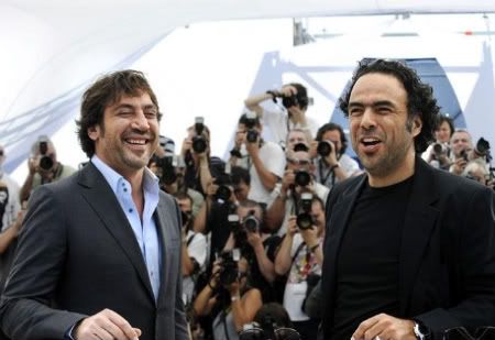 Javier Bardem e Alejandro Gonzalez Iñarritu