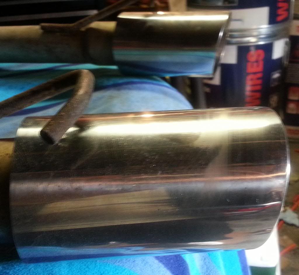 Blastin Bobs LX 5.7L 5db resonator eliminator kit w/DW tips Custom