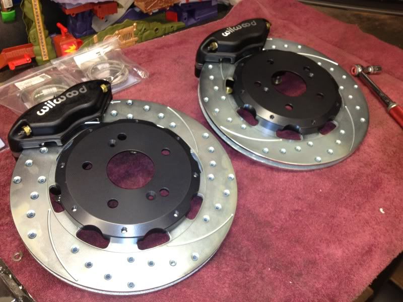 Just finished bigger brakes in my SC. Honda Element Owners Club