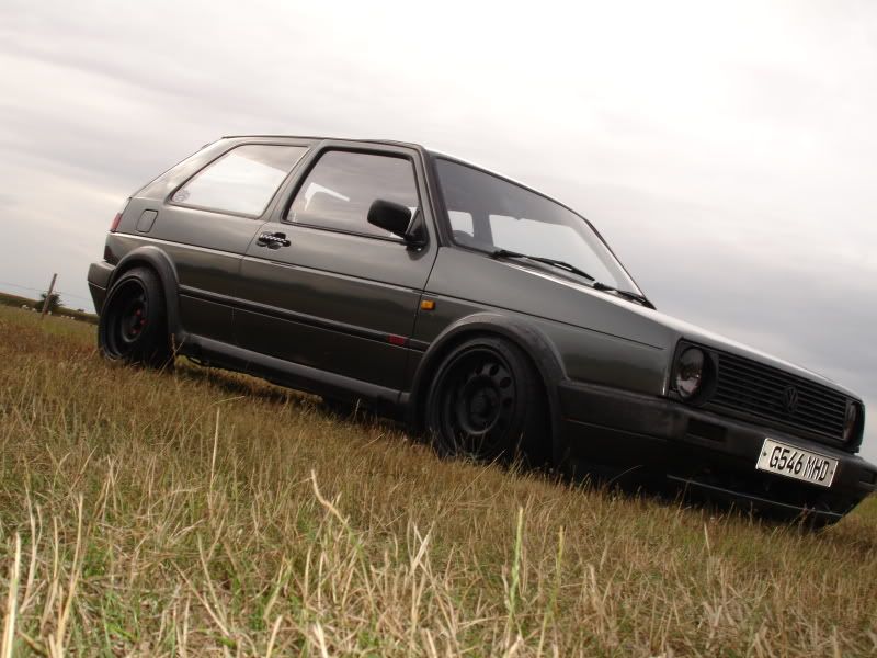 with my mk2 golf but its the only up to date pic i have of them