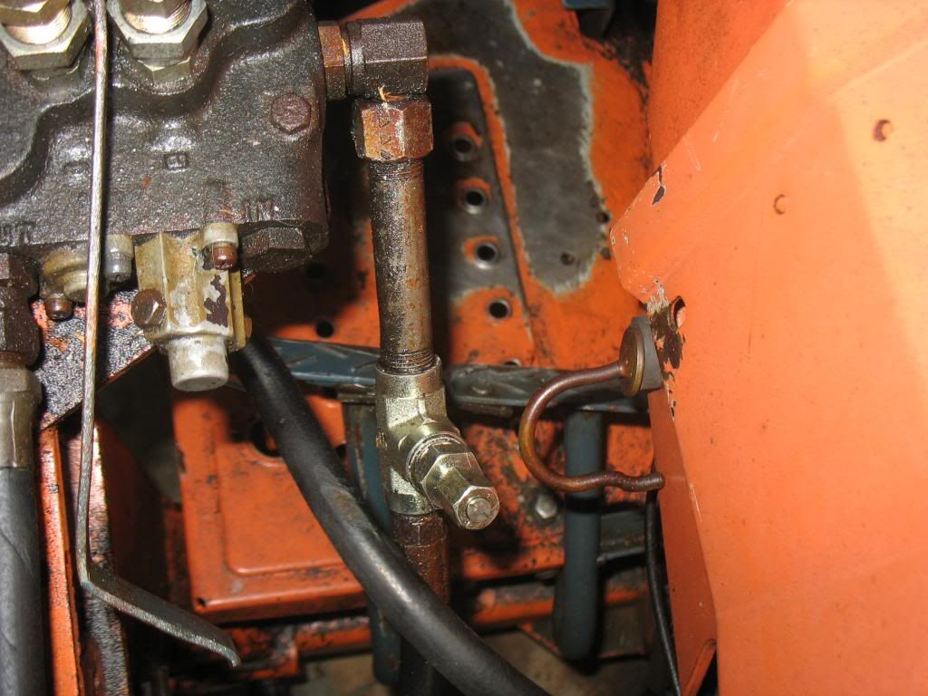 hydraulic pressure paulson loader on my ford jubilee Ford 9N, 2N, 8N