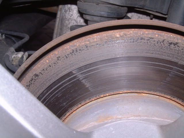 brake disc wear