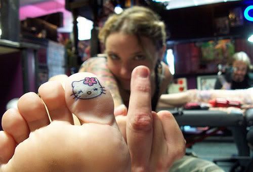 toe tattoos. free tattoos toe