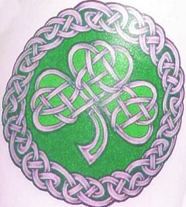 celtic clover tattoo