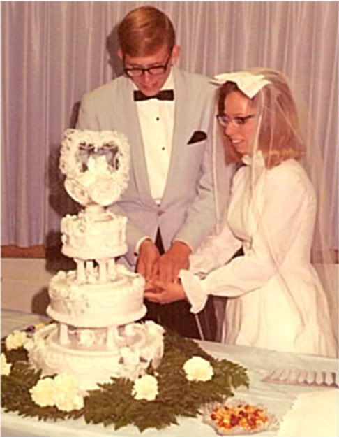 Just for fun, here's the wedding photo - June 1969