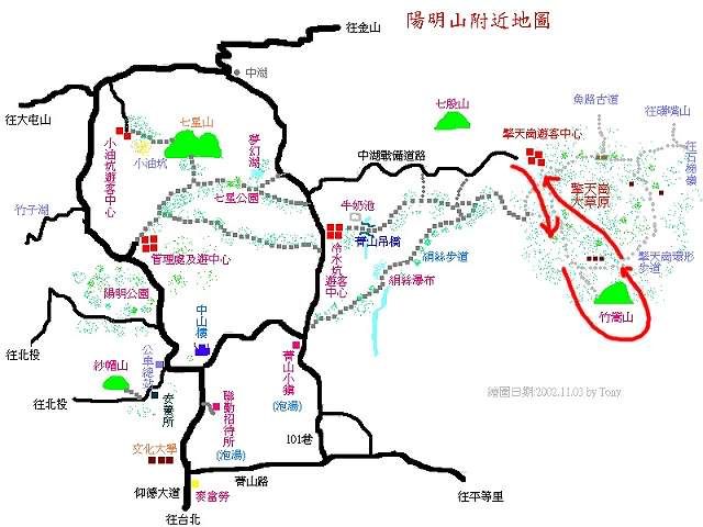 今天有點偷懶，走的路線最輕鬆