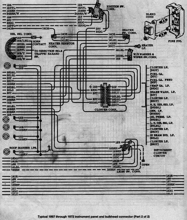 Wiring Diagram for 1970 Chev - The 1947 - Present Chevrolet & GMC Truck