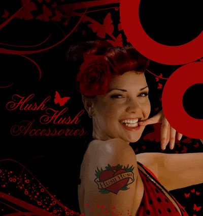 Hush Hush Accessories - Wholesale and Retail, Psychobilly Accessories, 