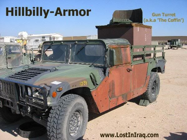 HillBilly armor photo from LostInIraq.com