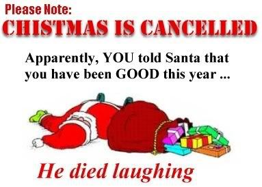 cancelled christmas