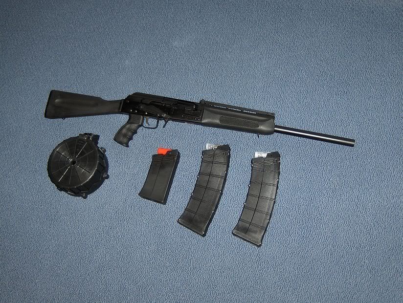 Converted Saiga-12 for sale, package deal with drum & mags. ***SALE PENDING*** - AR15.Com Archive