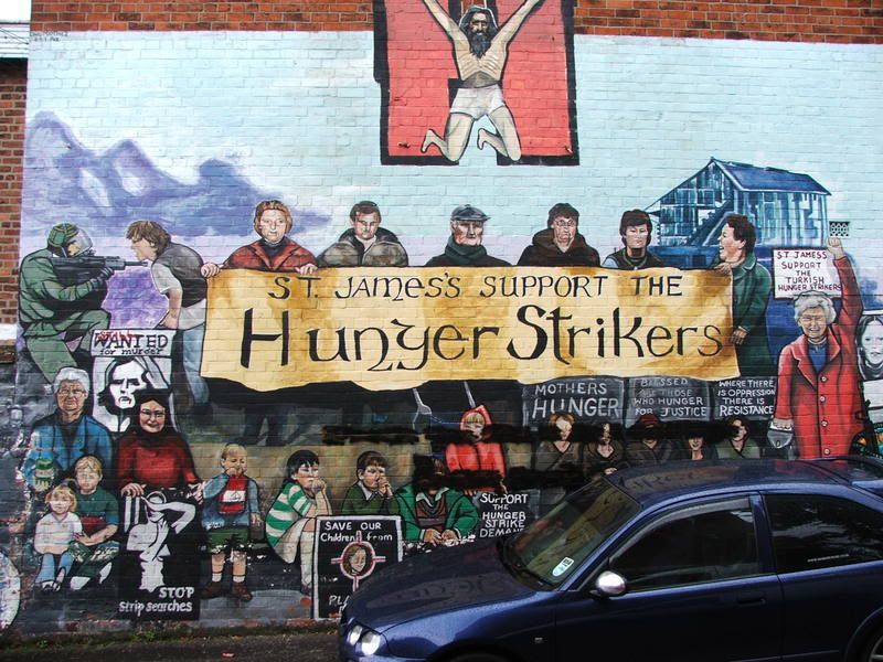 Northern Ireland murals -