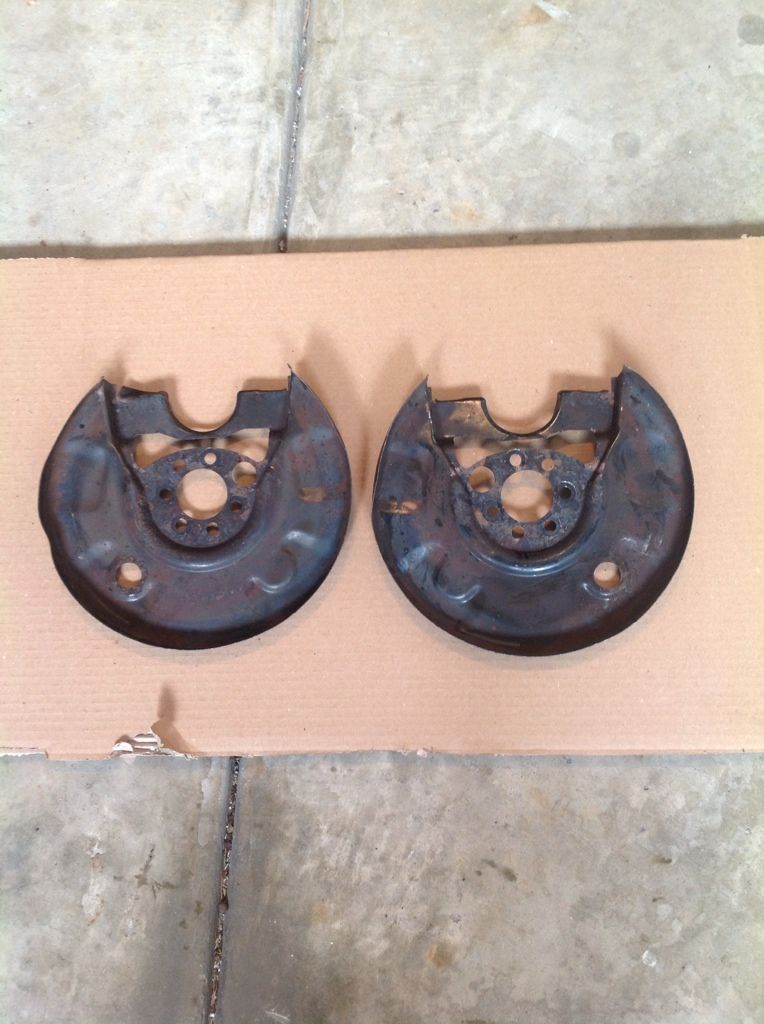 FS Rear disc brake dust shields VW Vortex Volkswagen Forum