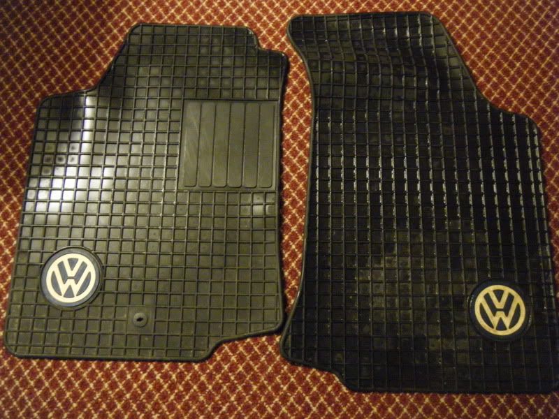 vw logo floor mats