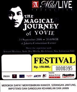 Magical Journey of Yovie Widianto