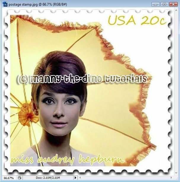 Postage Stamp Shape