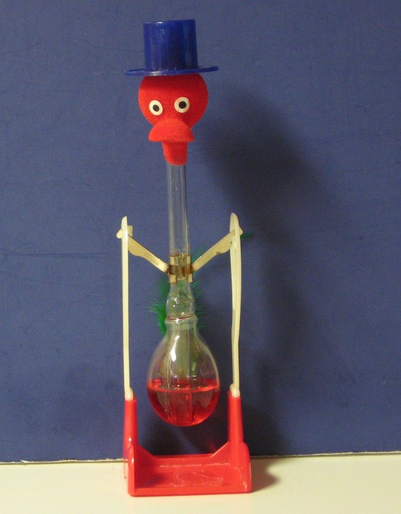 Drinking Happy Bird 1960s or 1970s Vintage Novelty Toy Arora680 eBay