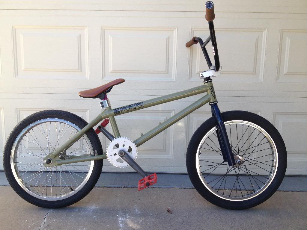 oil slick fatboy mini bmx bike