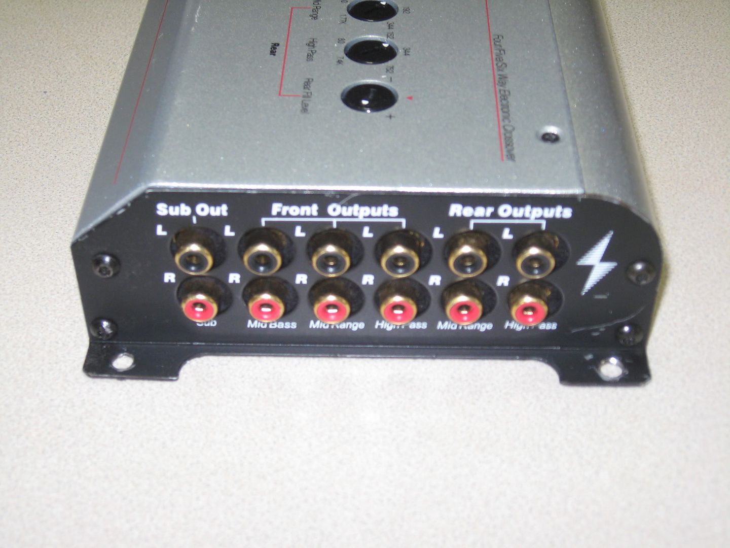 PPI FRX456, OptiDrive line driver/splitter, E15 30band EQ, 6ch