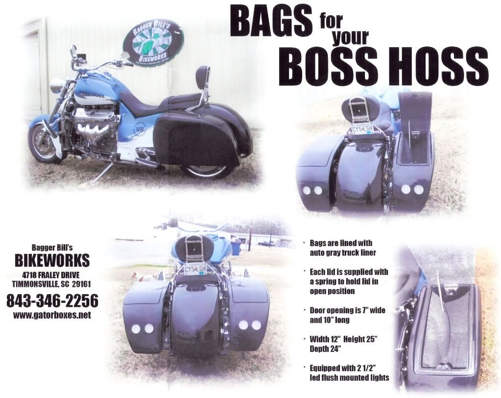 Boss hoss deals bagger