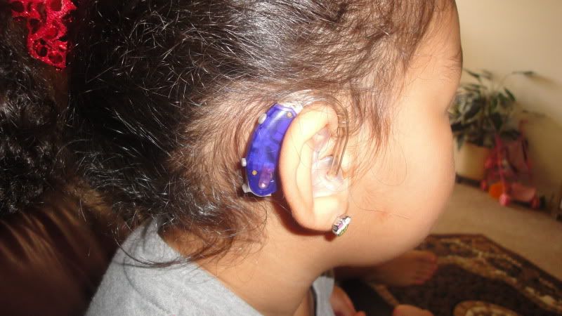 Purple Hearing Aid