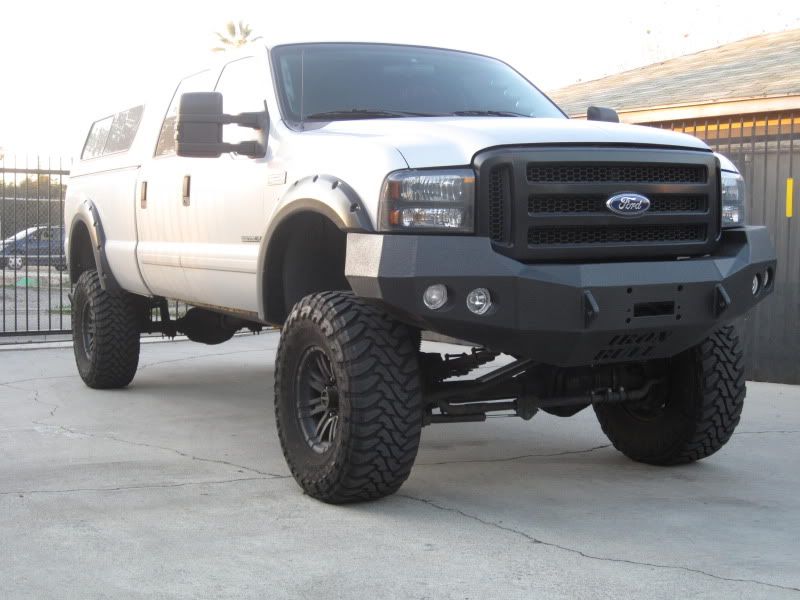 Lifted Blue F250