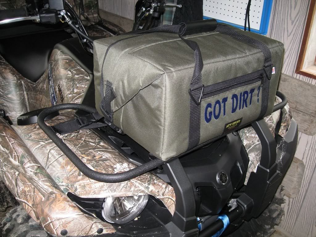 ATV Stuff Deluxe Rack Cooler Grizzly Riders Yamaha Grizzly ATV Forum