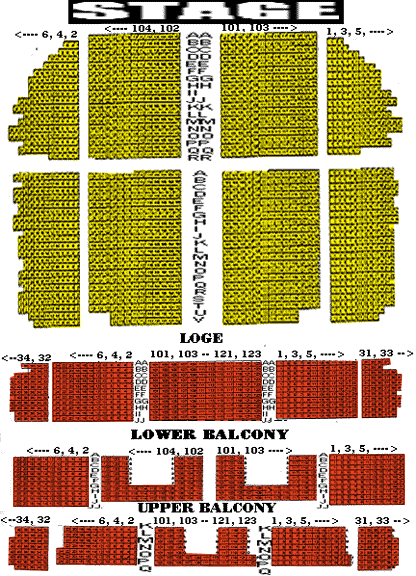 tower theater  seating chart