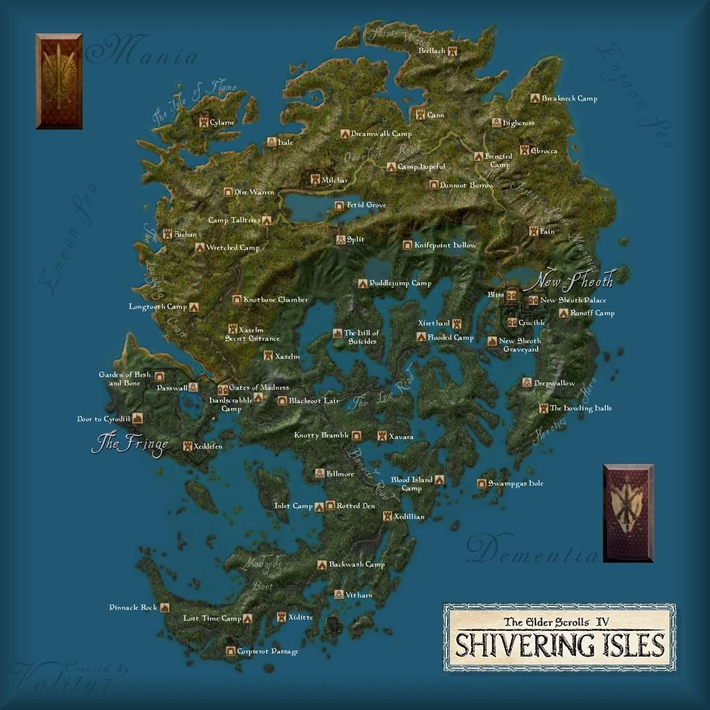 Elder Scroll Map