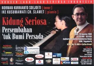 Konser Lagu-lagu Seriosa Indonesia