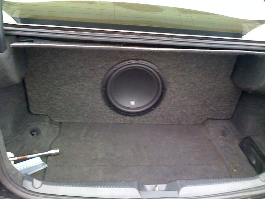 2012 Acura Tl Subwoofer Install - G Tl Custom Subwoofer Enclosure W  Jl Audio Wv Alpine Amp Acurazine Acura Enthusiastmunity - 2012 Acura Tl Subwoofer Install