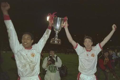 Paul Ince Manchester United trophy