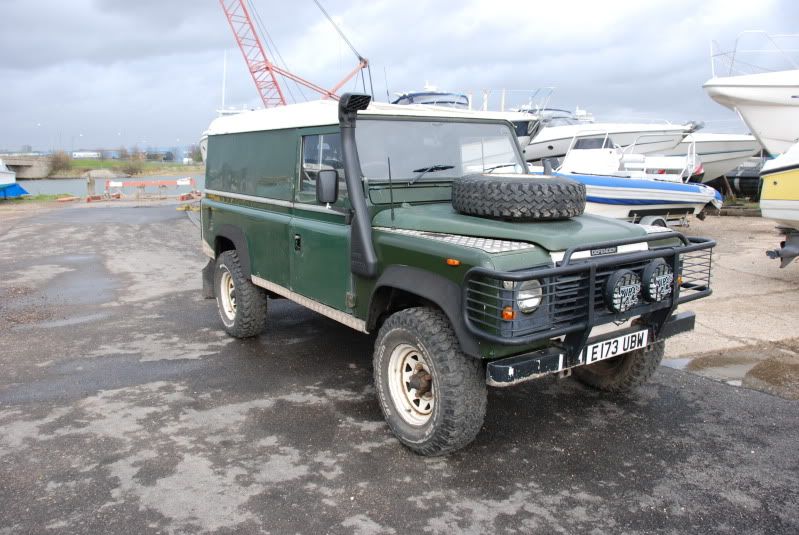 FS Land Rover defender 110 TDI awd aluminum body