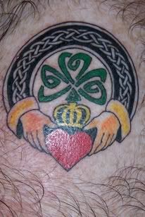 my new irish tattoo Pictures, Images and Photos