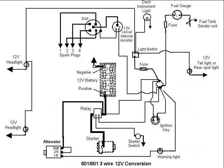 12v wireing diagram needed - Yesterday's Tractors 2000 F150 Wiring Diagram Yesterday's Tractors